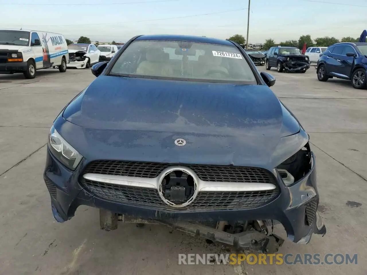 5 Photograph of a damaged car W1K3G4EB1MJ271505 MERCEDES-BENZ A-CLASS 2021