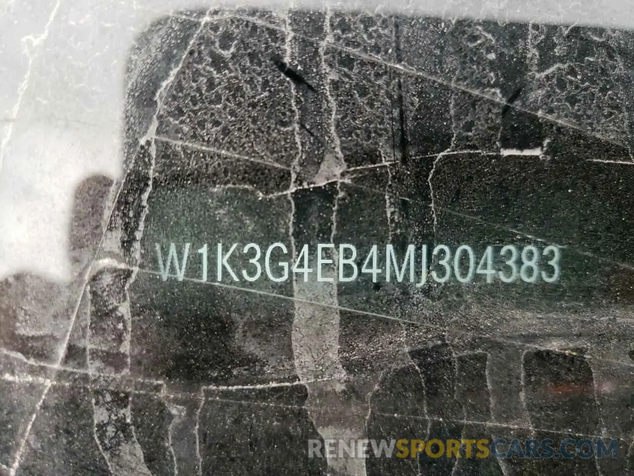 10 Photograph of a damaged car W1K3G4EB4MJ304383 MERCEDES-BENZ A-CLASS 2021