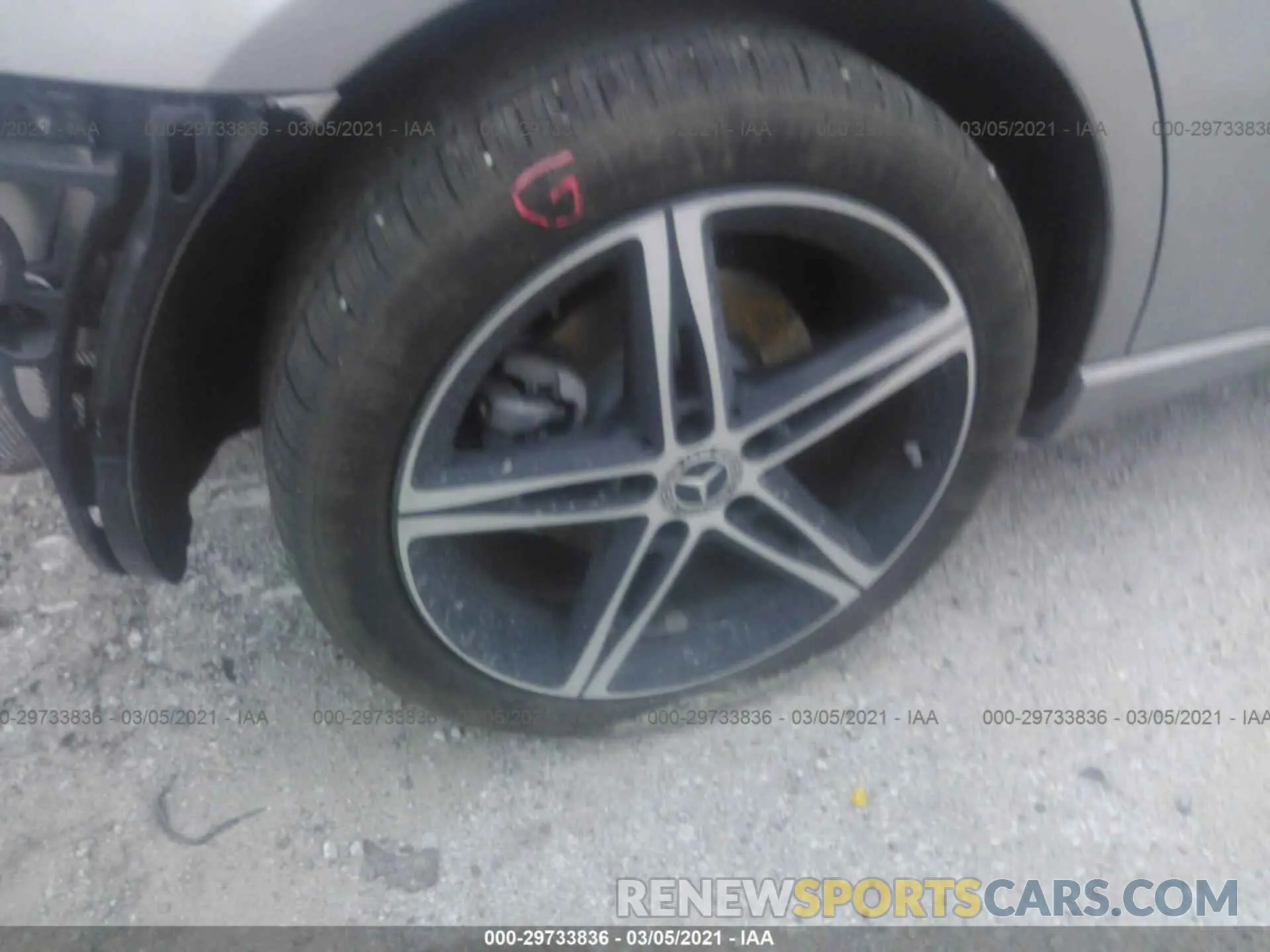 15 Photograph of a damaged car W1K3G4EB5MJ262533 MERCEDES-BENZ A-CLASS 2021