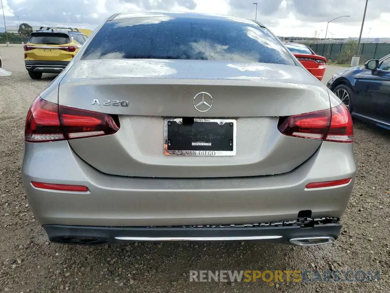6 Photograph of a damaged car W1K3G4EB6MJ256563 MERCEDES-BENZ A-CLASS 2021