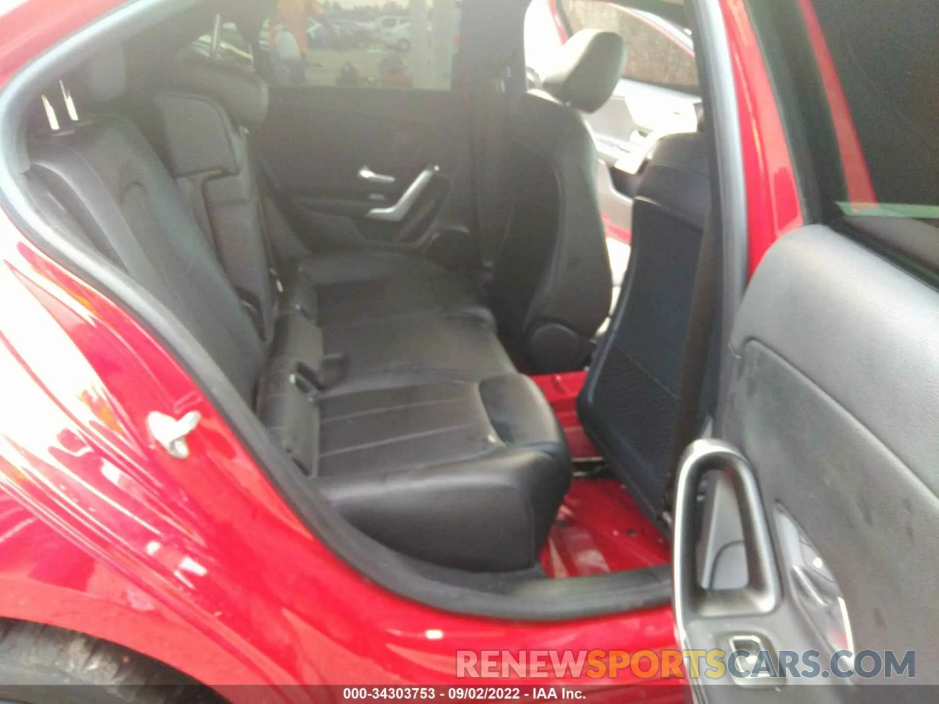 8 Photograph of a damaged car W1K3G4EB6MJ295783 MERCEDES-BENZ A-CLASS 2021