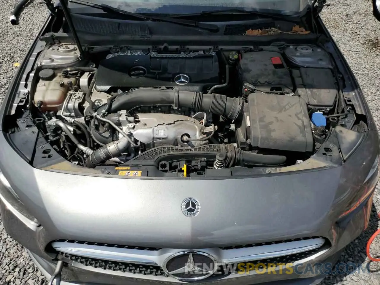 11 Photograph of a damaged car W1K3G4EB8MJ268505 MERCEDES-BENZ A-CLASS 2021