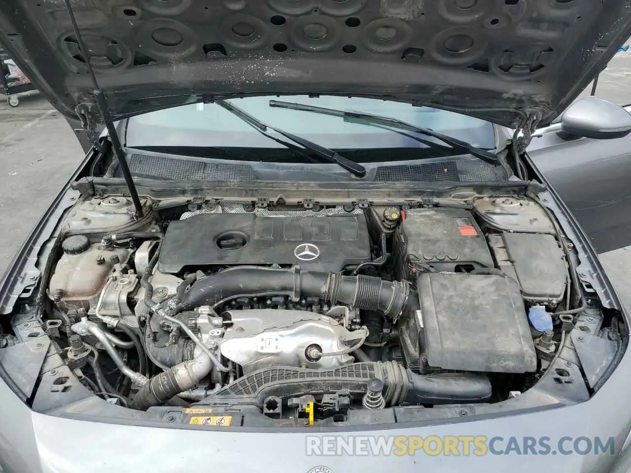 11 Photograph of a damaged car W1K3G4EB8MJ296420 MERCEDES-BENZ A-CLASS 2021