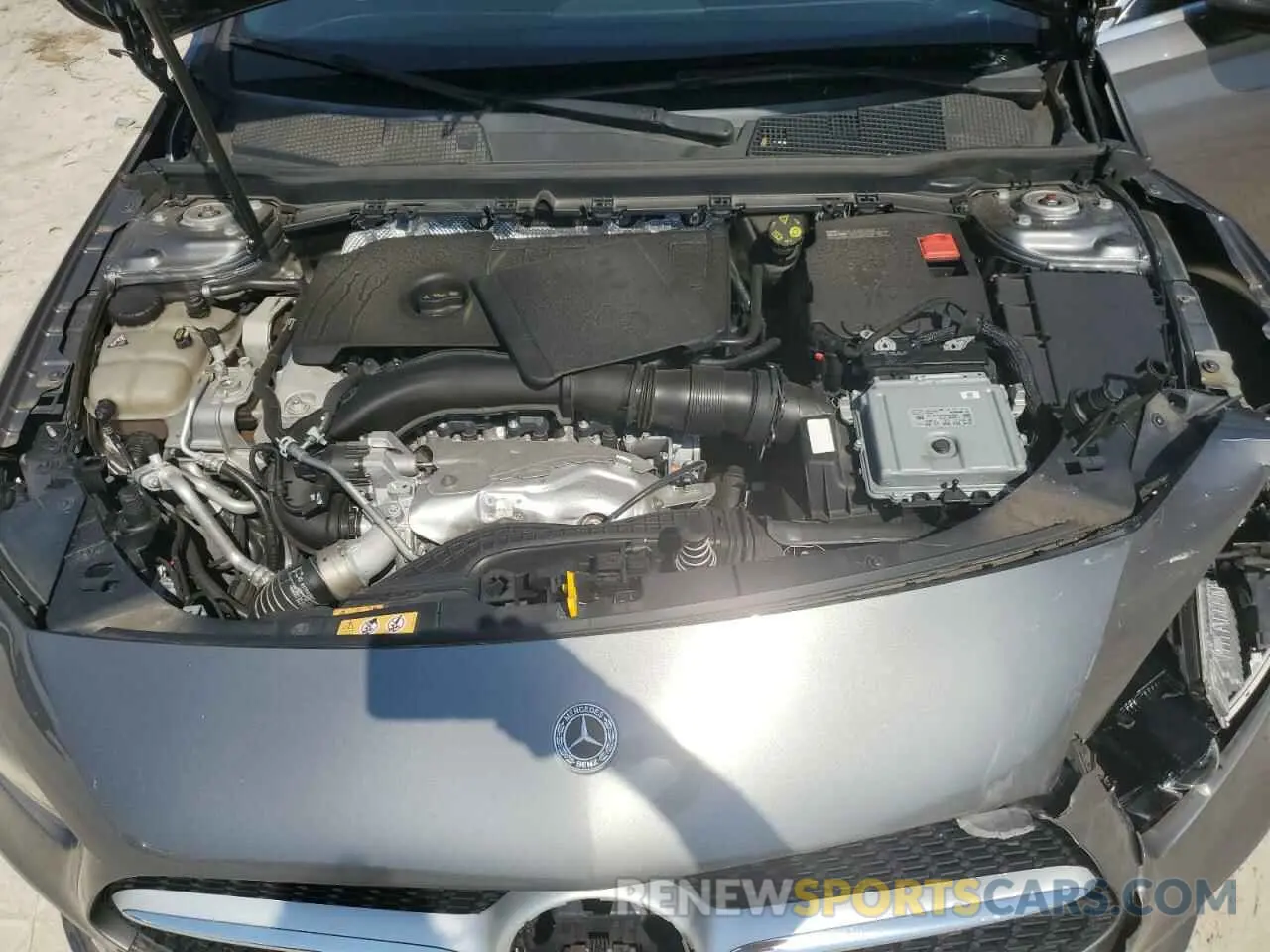 11 Photograph of a damaged car W1K3G4EB9MJ287032 MERCEDES-BENZ A-CLASS 2021