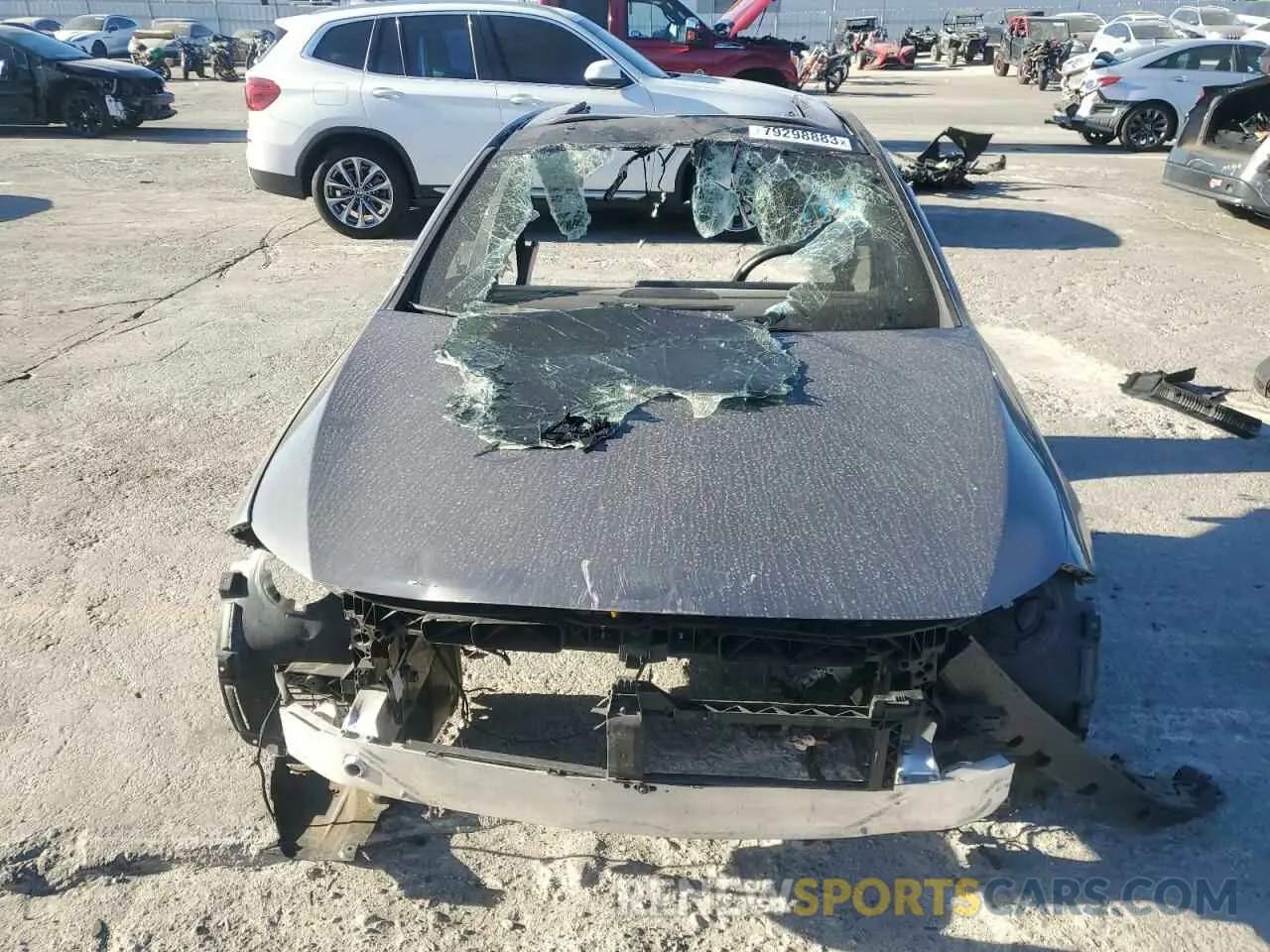 5 Photograph of a damaged car W1K3G4EB9MJ289699 MERCEDES-BENZ A-CLASS 2021