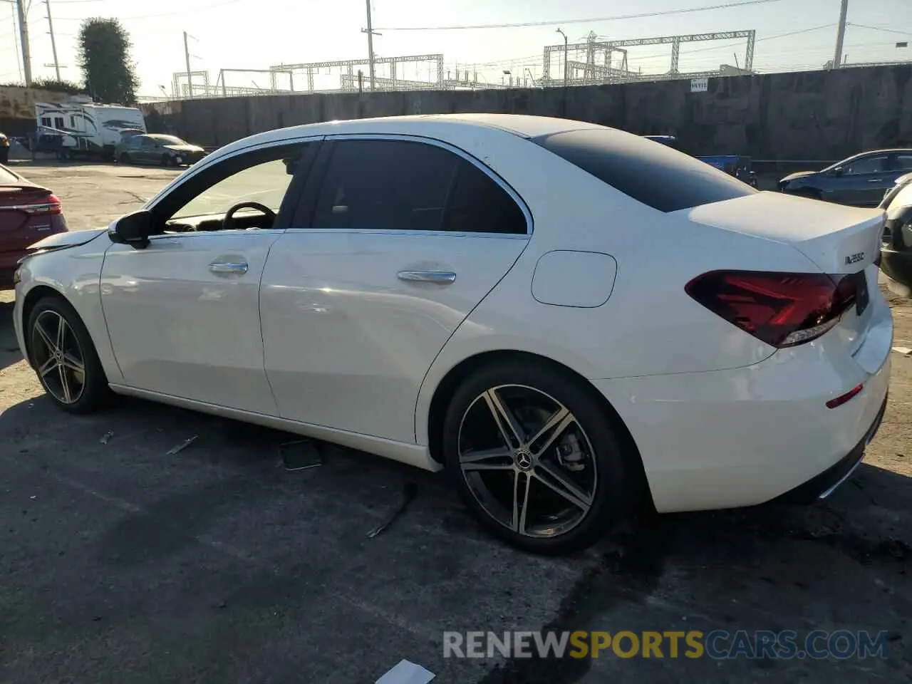 2 Фотография поврежденного автомобиля W1K3G4EB9MJ290366 MERCEDES-BENZ A-CLASS 2021