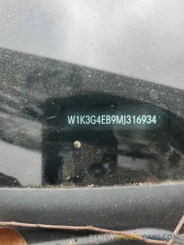 12 Фотография поврежденного автомобиля W1K3G4EB9MJ316934 MERCEDES-BENZ A-CLASS 2021