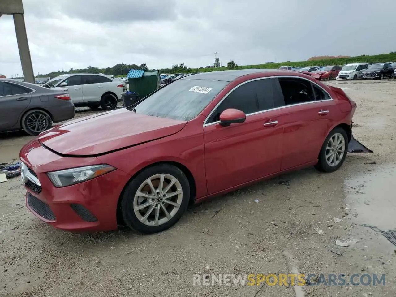 1 Фотография поврежденного автомобиля W1K3G4EBXMJ261555 MERCEDES-BENZ A-CLASS 2021