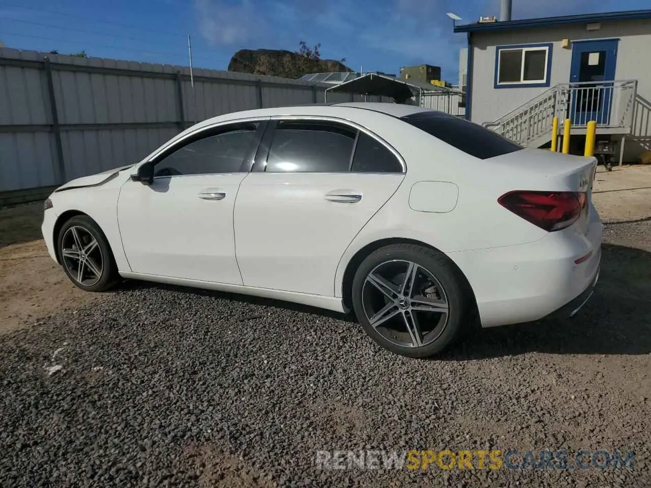 2 Photograph of a damaged car W1K3G4EBXMJ293258 MERCEDES-BENZ A-CLASS 2021