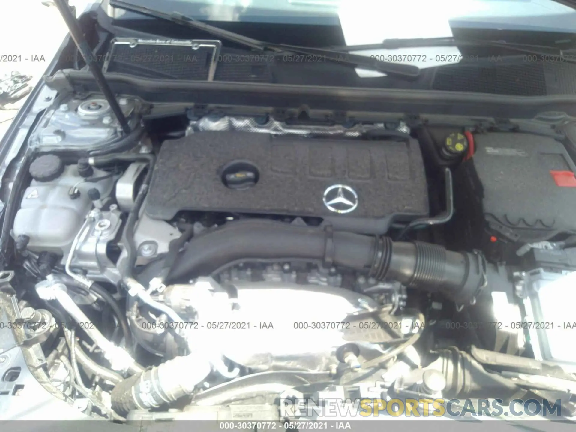 10 Photograph of a damaged car W1K3G4FB1MJ281739 MERCEDES-BENZ A-CLASS 2021