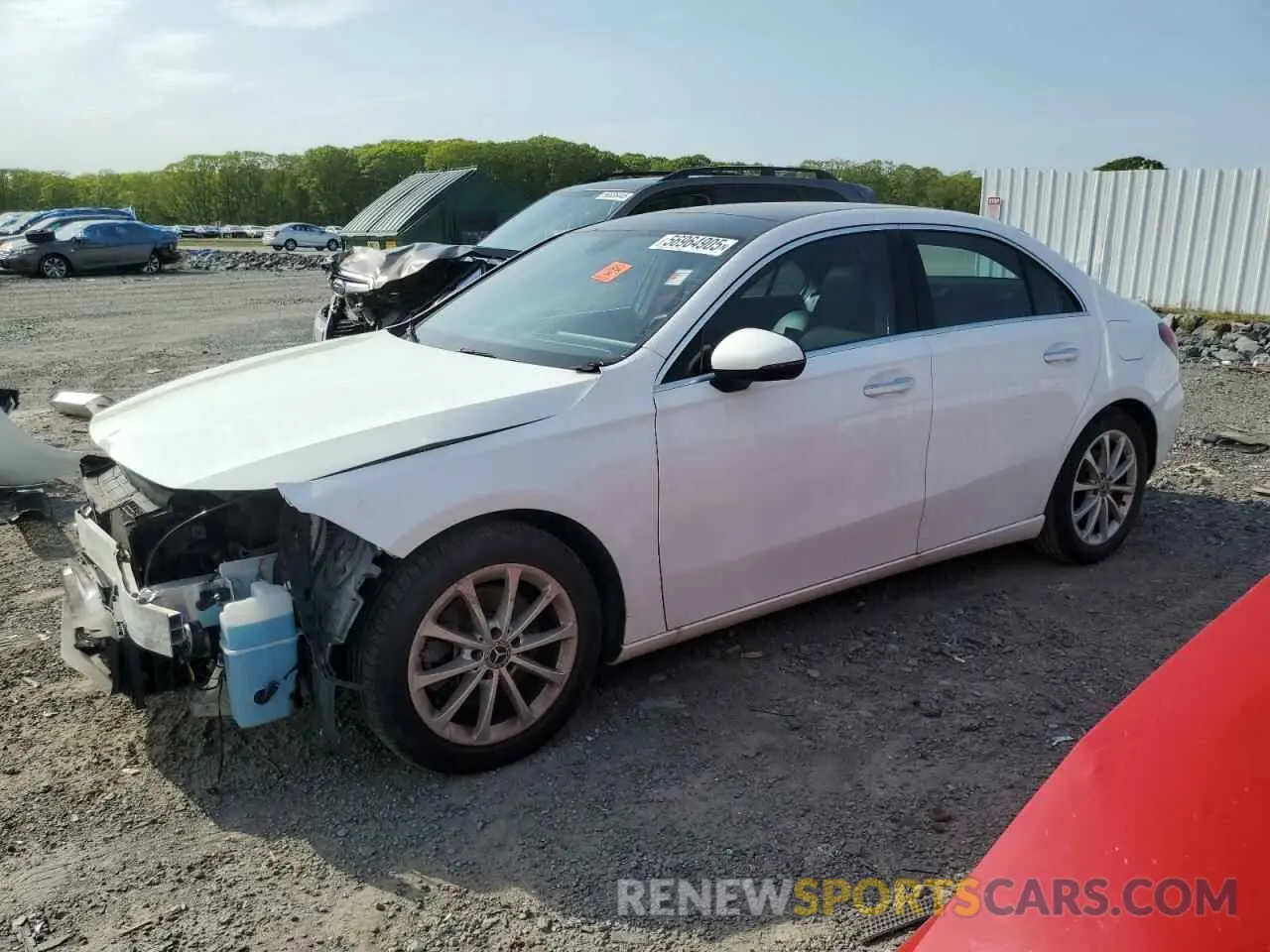 1 Photograph of a damaged car W1K3G4FB3MJ264053 MERCEDES-BENZ A-CLASS 2021