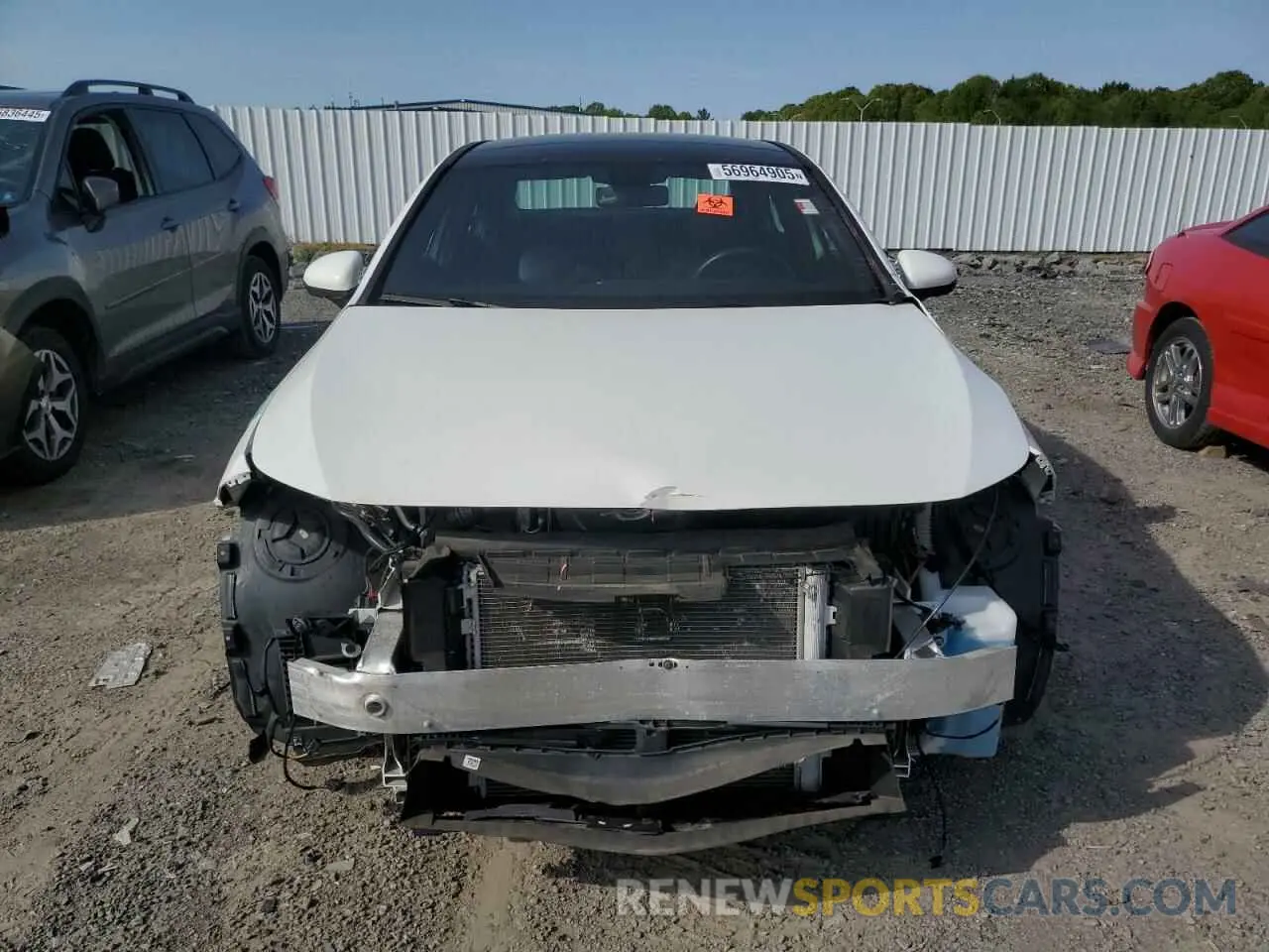 5 Photograph of a damaged car W1K3G4FB3MJ264053 MERCEDES-BENZ A-CLASS 2021