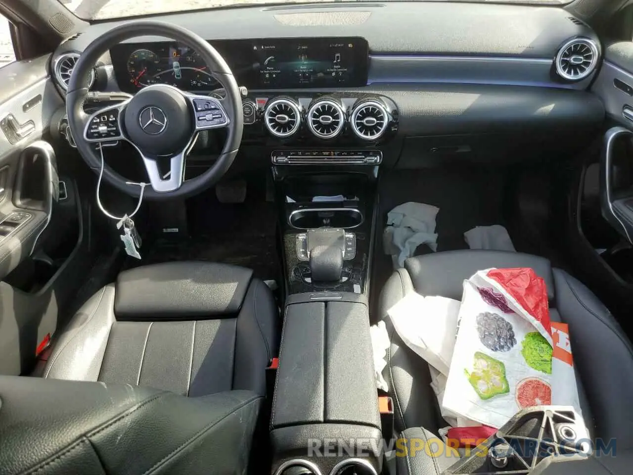 8 Photograph of a damaged car W1K3G4FB3MJ264053 MERCEDES-BENZ A-CLASS 2021