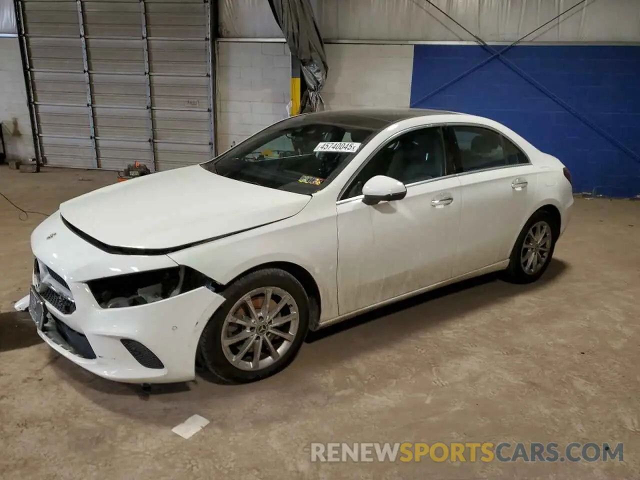 1 Photograph of a damaged car W1K3G4FB3MJ268409 MERCEDES-BENZ A-CLASS 2021