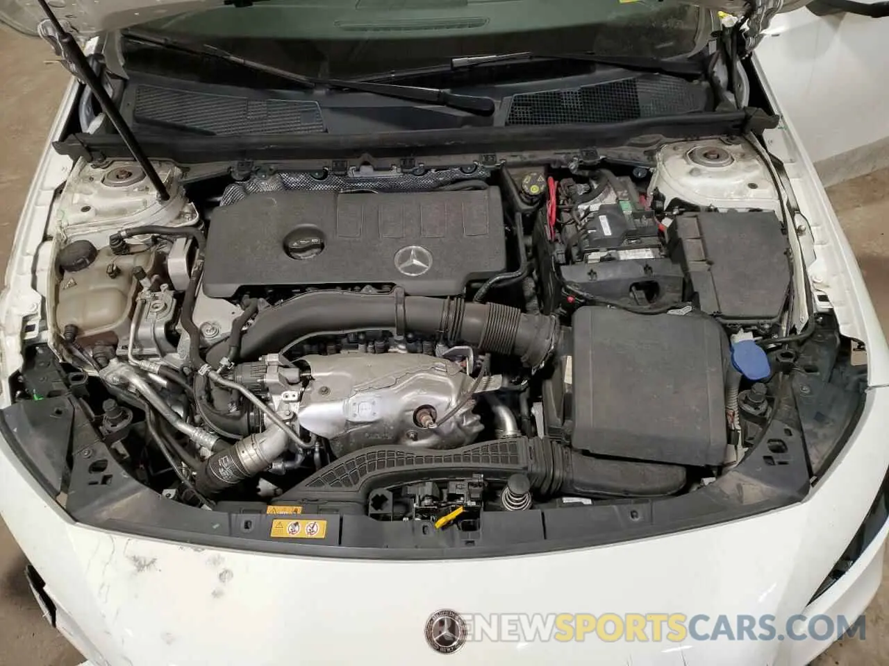 11 Photograph of a damaged car W1K3G4FB3MJ268409 MERCEDES-BENZ A-CLASS 2021