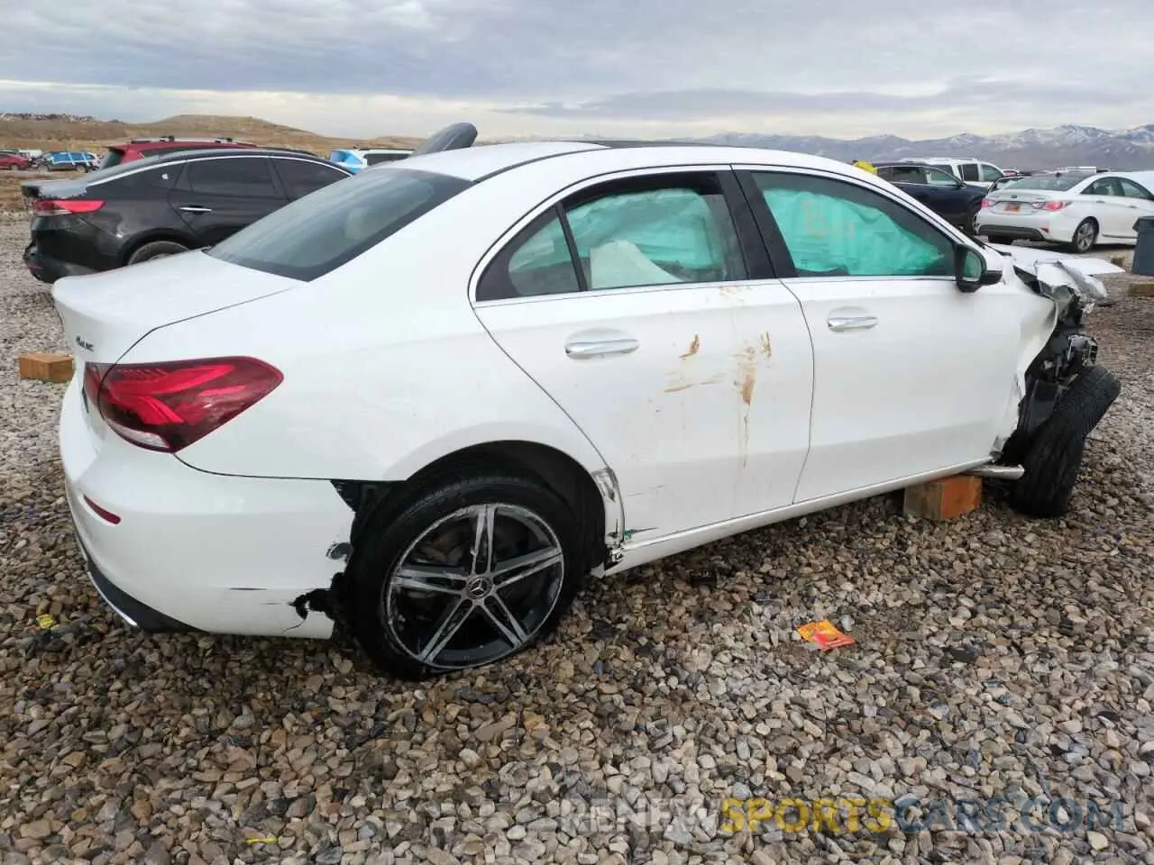 3 Фотография поврежденного автомобиля W1K3G4FB5MJ295398 MERCEDES-BENZ A-CLASS 2021