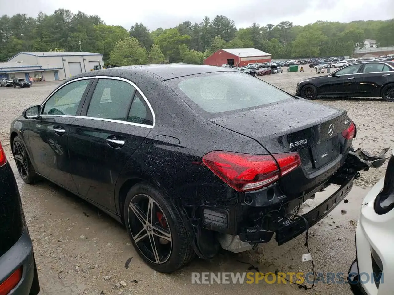 2 Photograph of a damaged car W1K3G4FB7MJ282782 MERCEDES-BENZ A-CLASS 2021