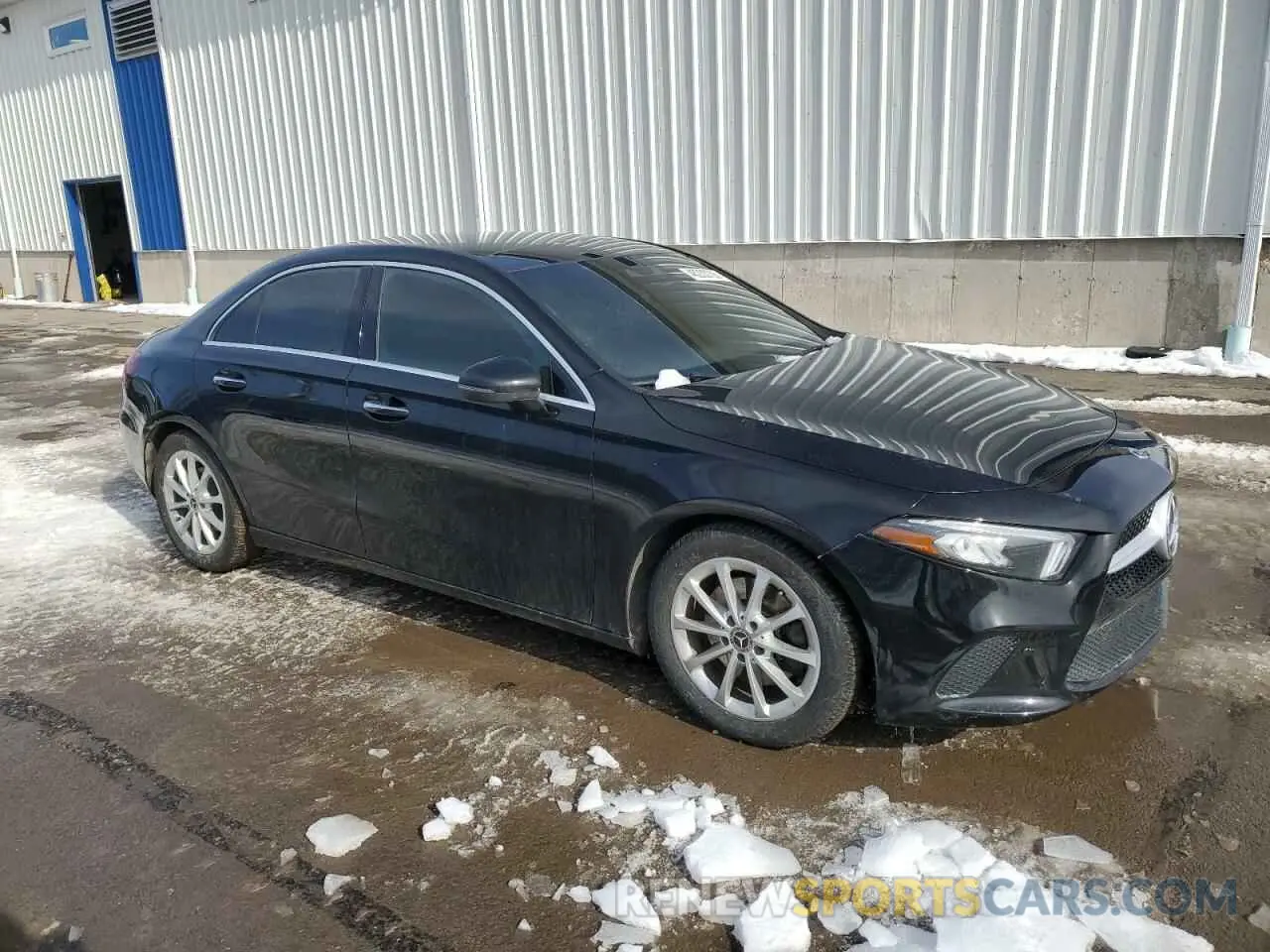 4 Фотография поврежденного автомобиля W1K3G4FB8MJ315403 MERCEDES-BENZ A-CLASS 2021