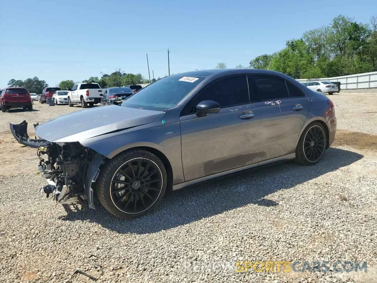 1 Photograph of a damaged car W1K3G5BB0MJ263678 MERCEDES-BENZ A-CLASS 2021