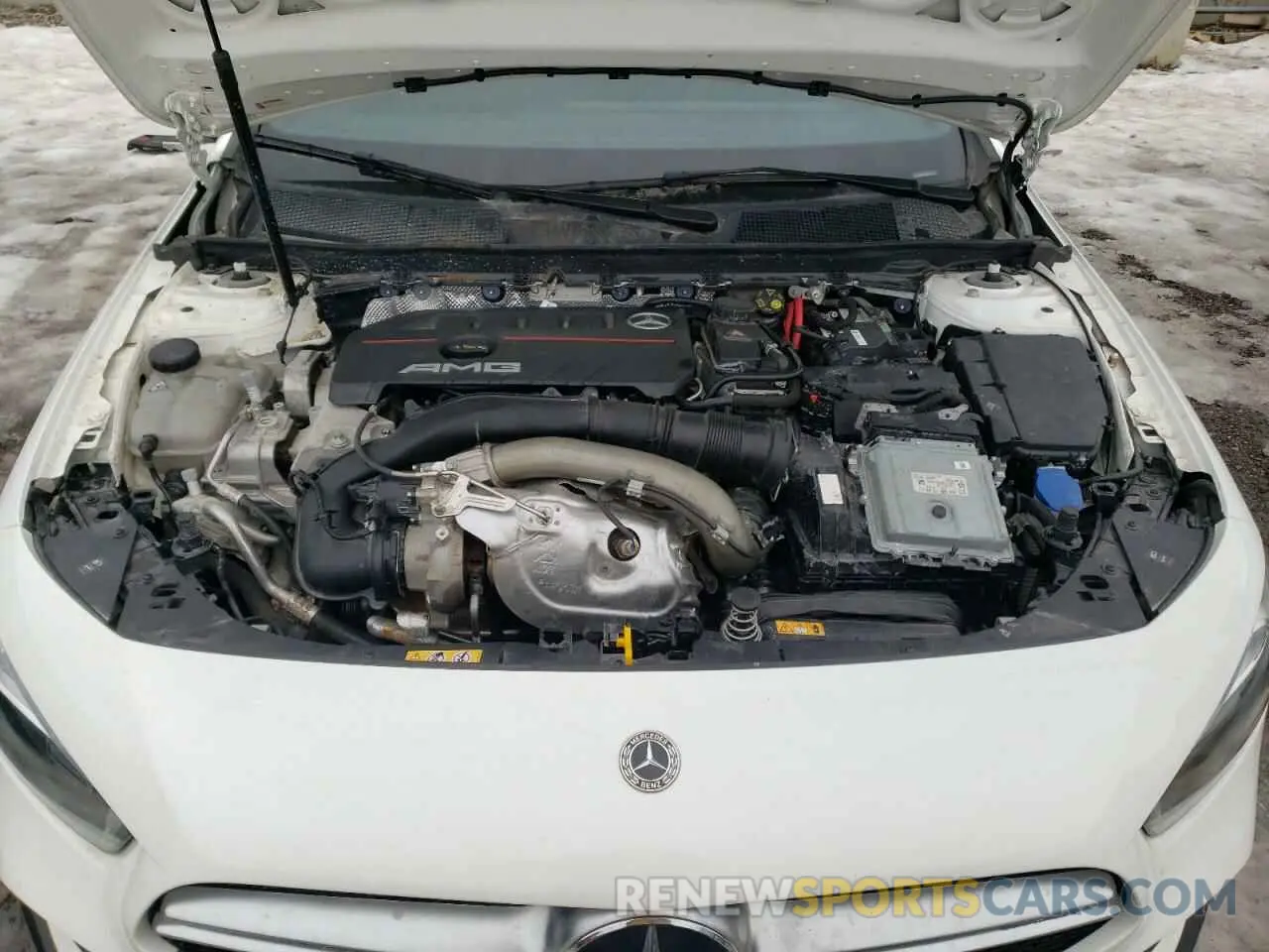 11 Фотография поврежденного автомобиля W1K3G5BB2MJ323640 MERCEDES-BENZ A-CLASS 2021