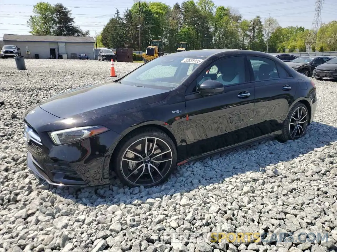 1 Photograph of a damaged car W1K3G5BB9MJ262819 MERCEDES-BENZ A-CLASS 2021
