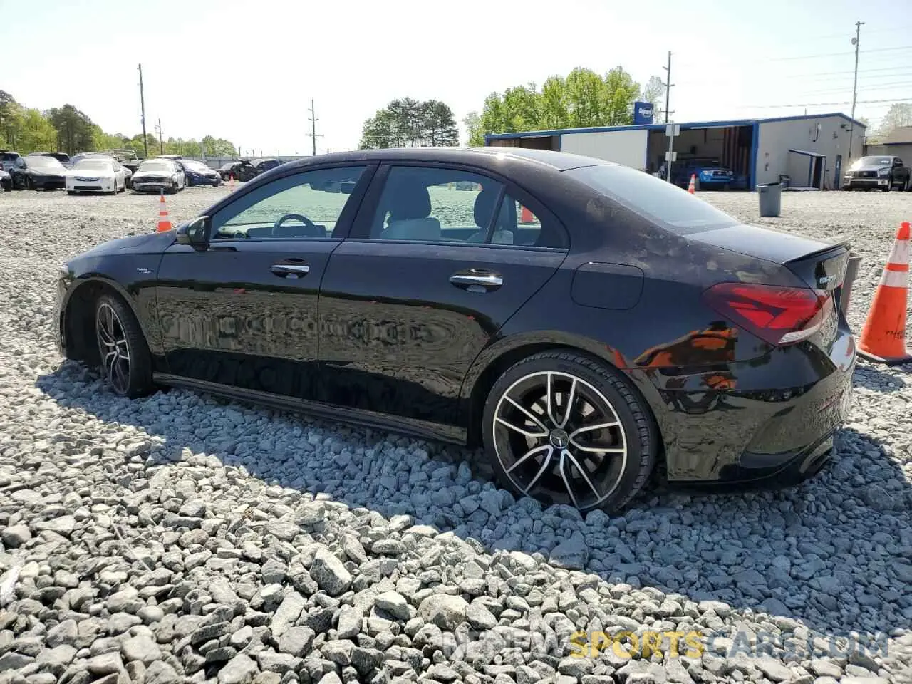 2 Photograph of a damaged car W1K3G5BB9MJ262819 MERCEDES-BENZ A-CLASS 2021