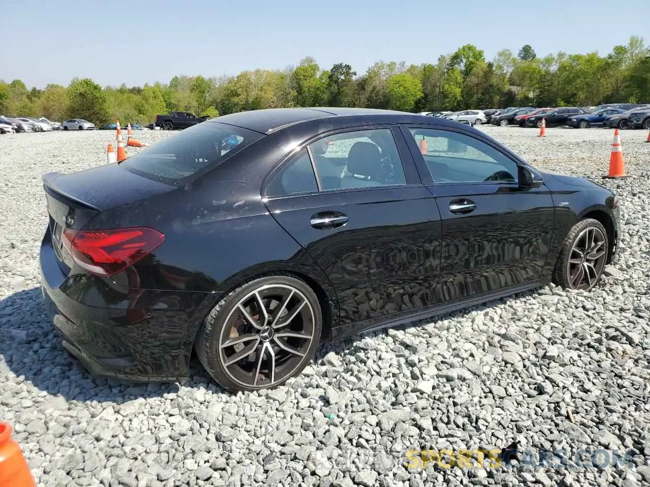 3 Photograph of a damaged car W1K3G5BB9MJ262819 MERCEDES-BENZ A-CLASS 2021