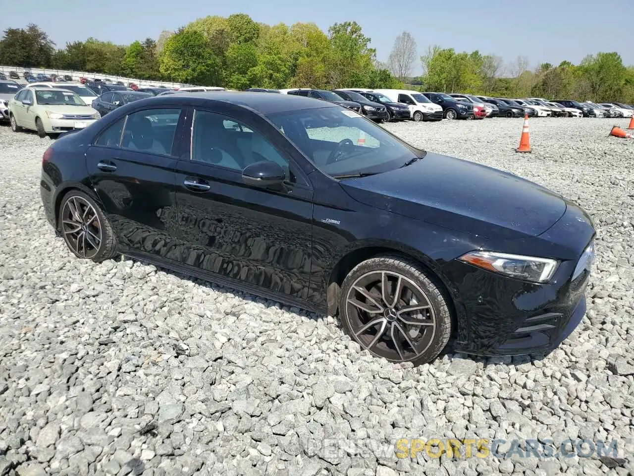 4 Photograph of a damaged car W1K3G5BB9MJ262819 MERCEDES-BENZ A-CLASS 2021