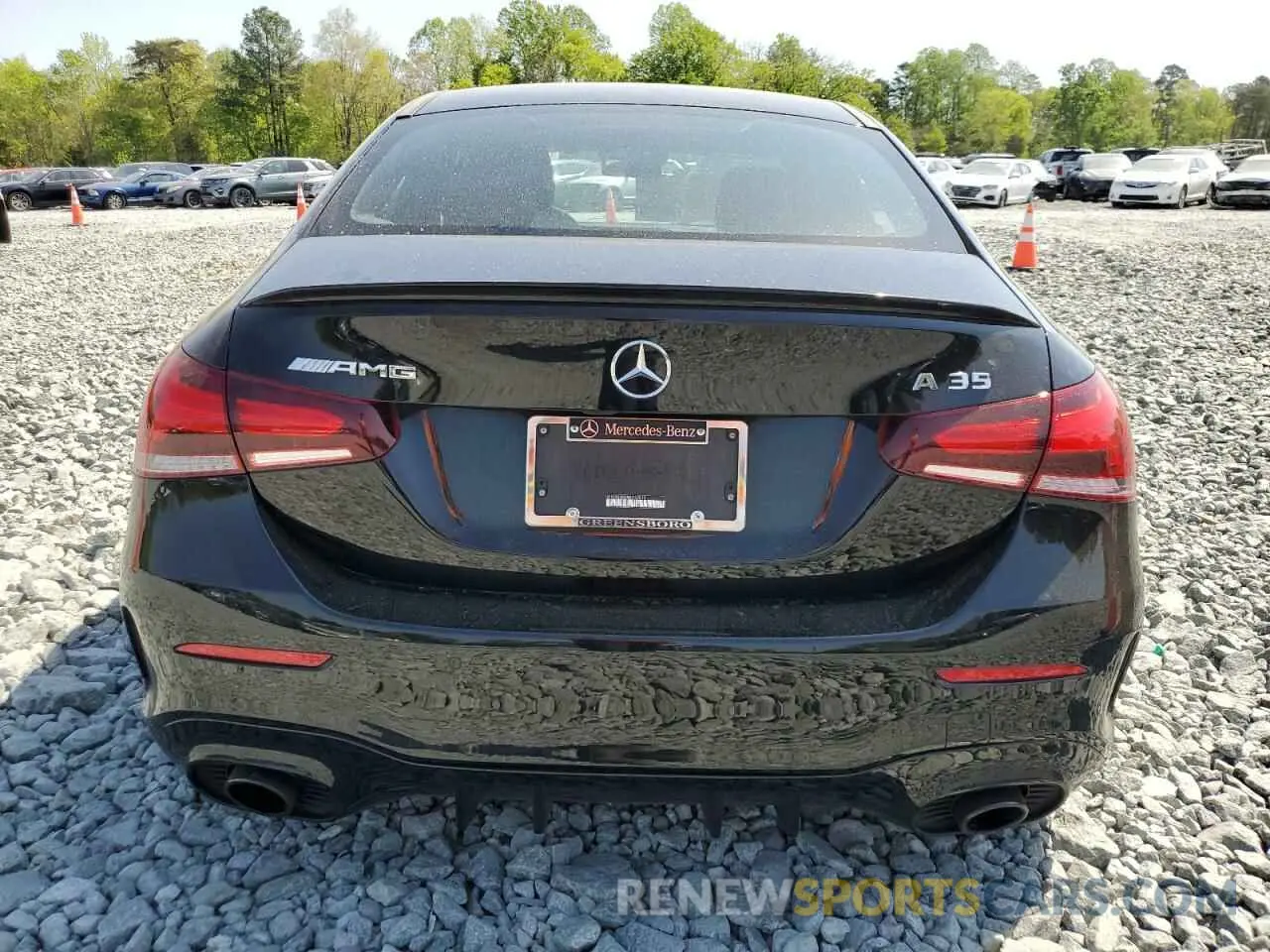 6 Photograph of a damaged car W1K3G5BB9MJ262819 MERCEDES-BENZ A-CLASS 2021