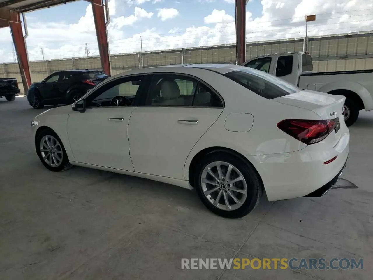 2 Photograph of a damaged car W1K3G4EB4NJ335182 MERCEDES-BENZ A-CLASS 2022