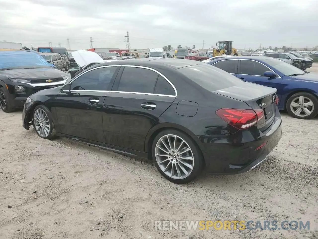 2 Фотография поврежденного автомобиля W1K3G4EB5NJ362875 MERCEDES-BENZ A-CLASS 2022