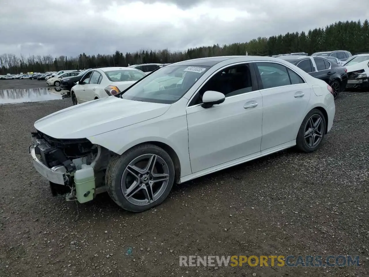 1 Photograph of a damaged car W1K3G4FB4NJ347833 MERCEDES-BENZ A-CLASS 2022
