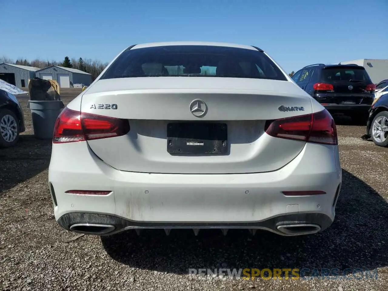 6 Photograph of a damaged car W1K3G4FB4NJ347833 MERCEDES-BENZ A-CLASS 2022