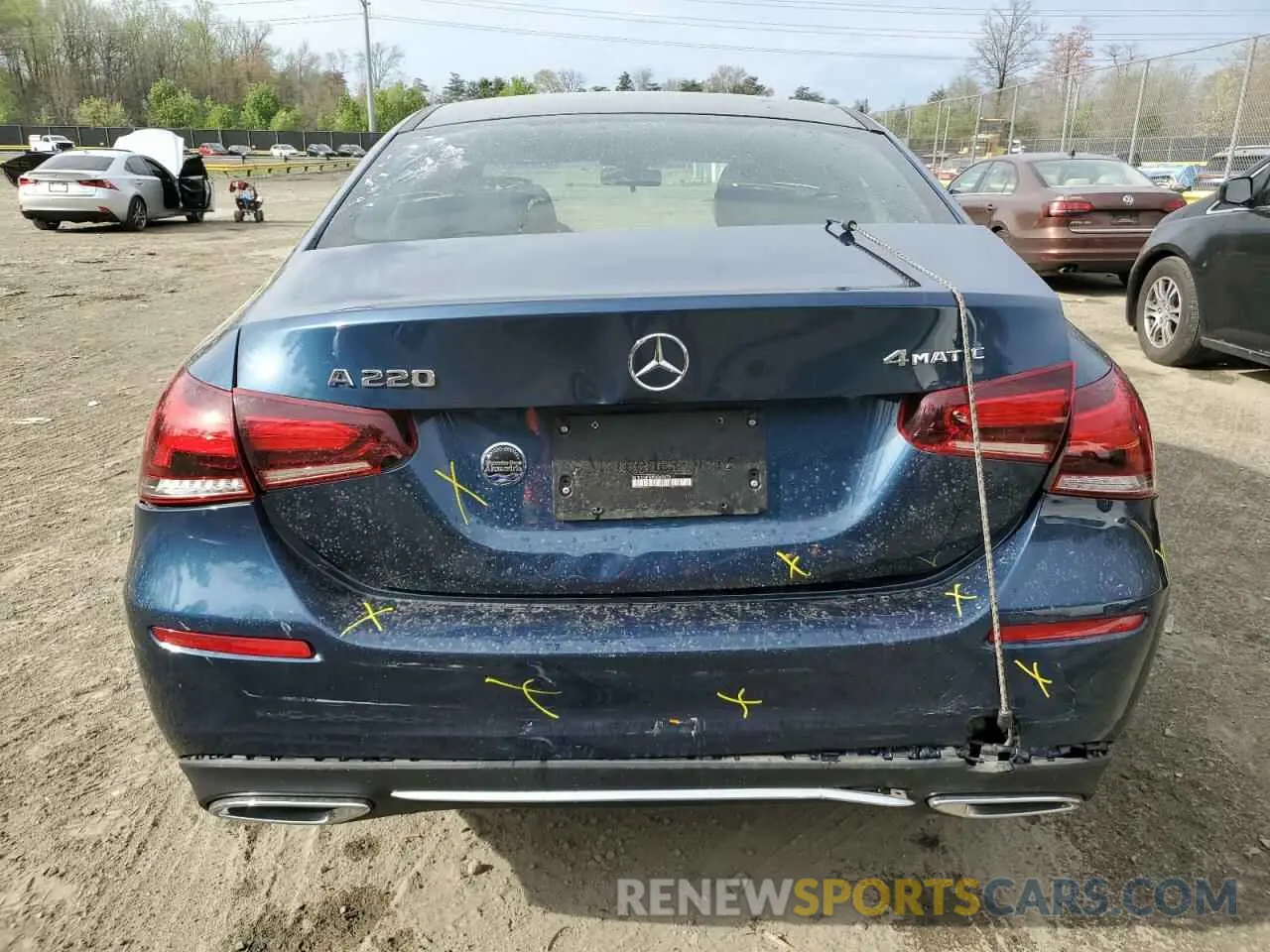 6 Фотография поврежденного автомобиля W1K3G4FBXNJ369674 MERCEDES-BENZ A-CLASS 2022