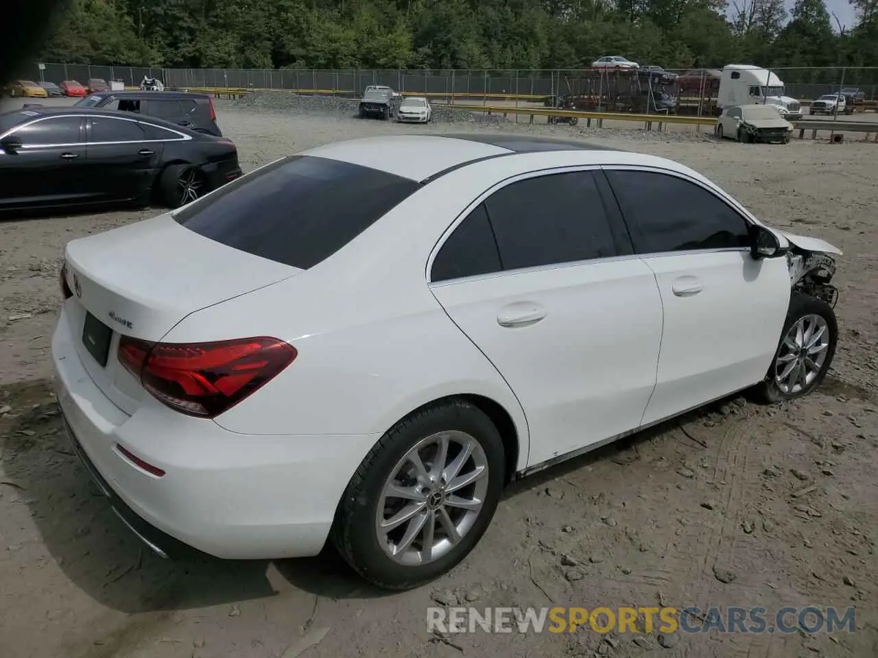 3 Photograph of a damaged car W1K3G4FBXNJ372509 MERCEDES-BENZ A-CLASS 2022