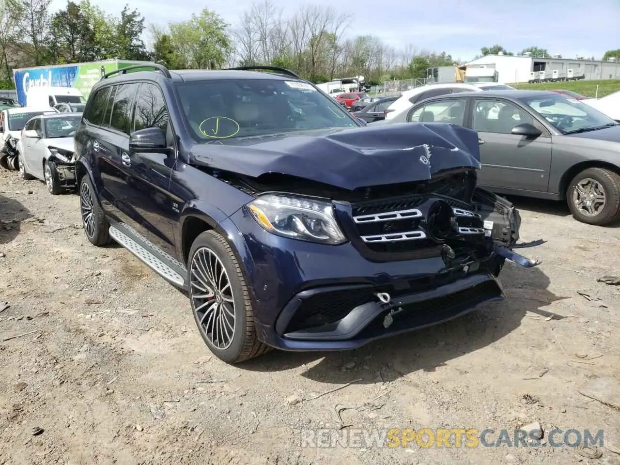 1 Photograph of a damaged car 4JGDF7FE8KB235423 MERCEDES-BENZ AMG 2019