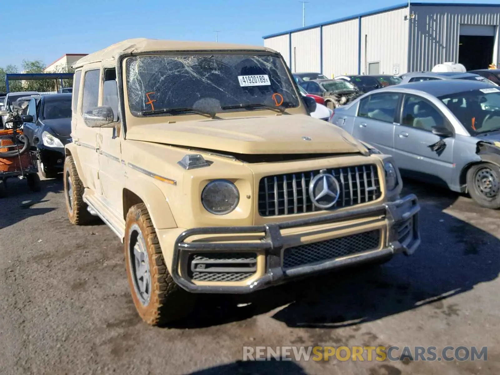 1 Photograph of a damaged car WDCYC7HJ7KX320209 MERCEDES-BENZ AMG 2019