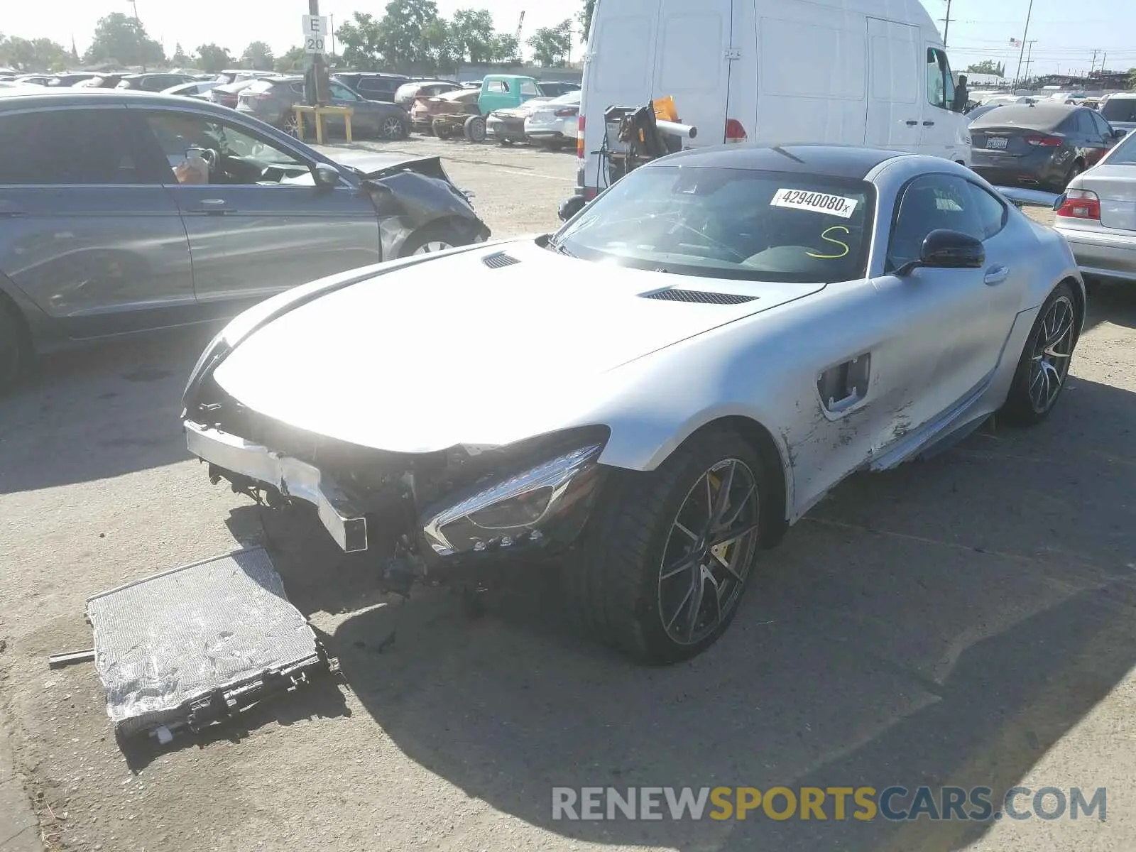 2 Photograph of a damaged car WDDYJ7KA2KA022910 MERCEDES-BENZ AMG 2019