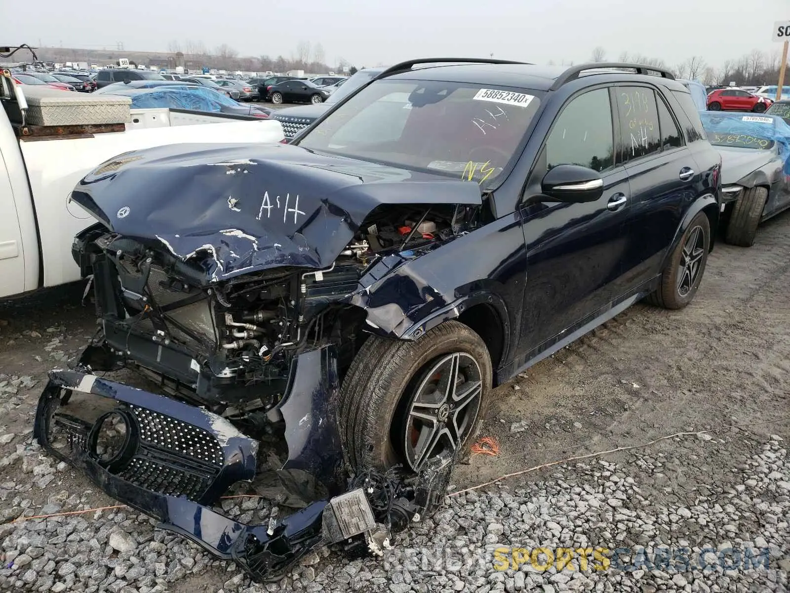 2 Photograph of a damaged car 4JGFB5KB6LA158465 MERCEDES-BENZ AMG 2020