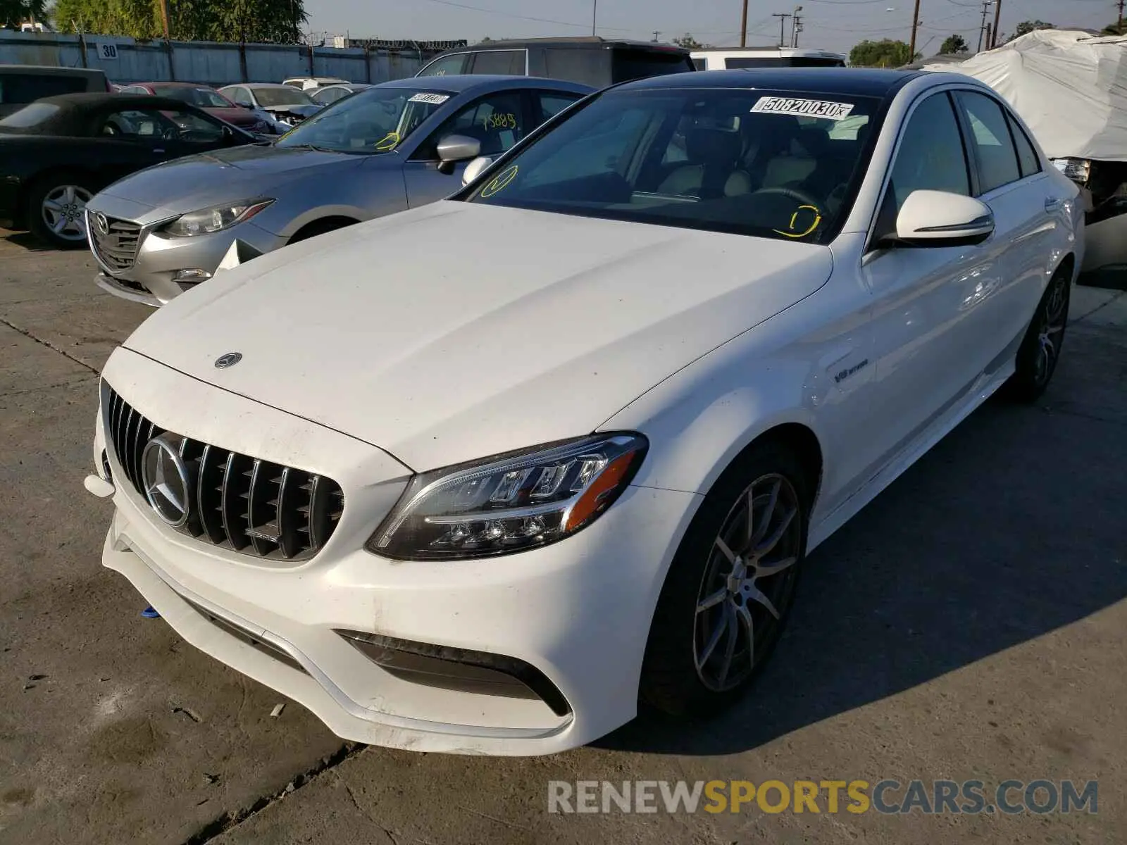 2 Photograph of a damaged car 55SWF8GB1LU332564 MERCEDES-BENZ AMG 2020