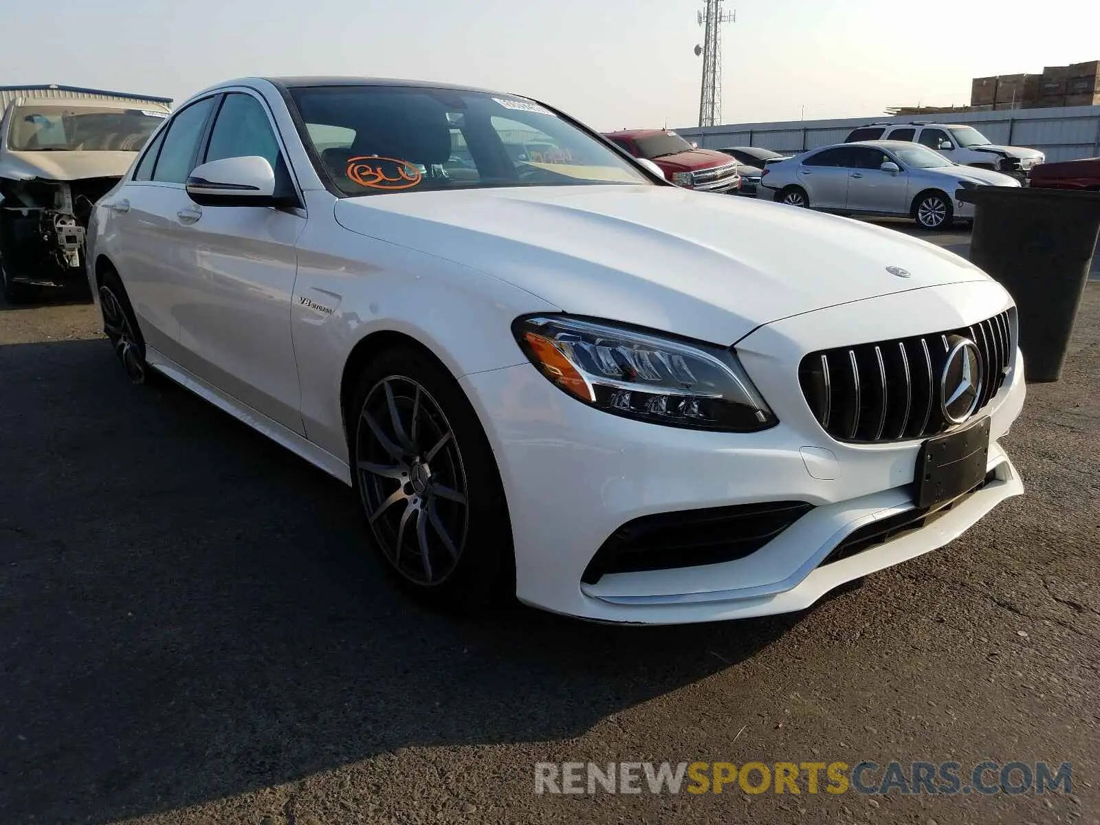 1 Photograph of a damaged car 55SWF8GB8LU332531 MERCEDES-BENZ AMG 2020