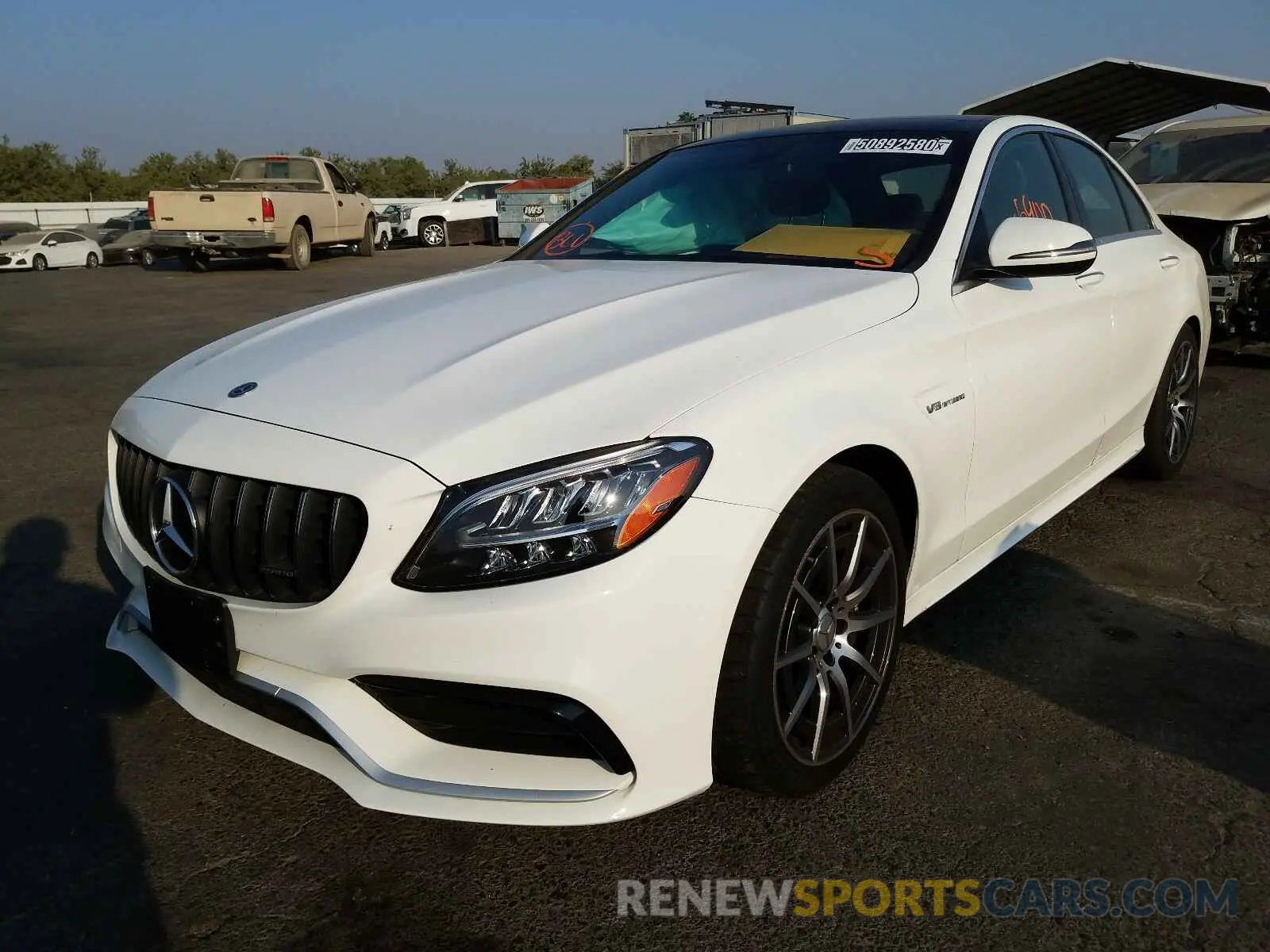 2 Photograph of a damaged car 55SWF8GB8LU332531 MERCEDES-BENZ AMG 2020