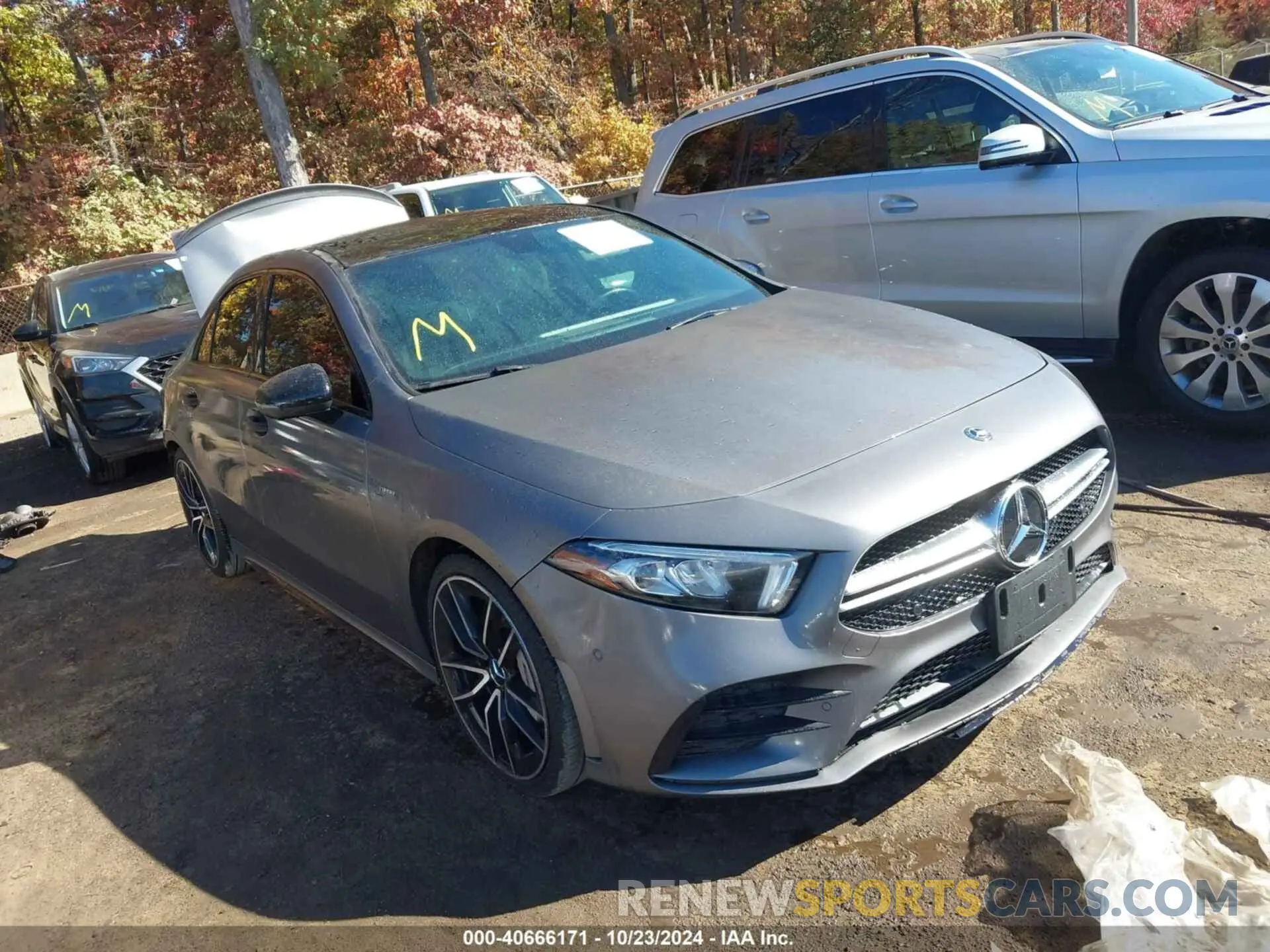 1 Photograph of a damaged car W1K3G5BB1LJ231255 MERCEDES-BENZ AMG A 35 2020