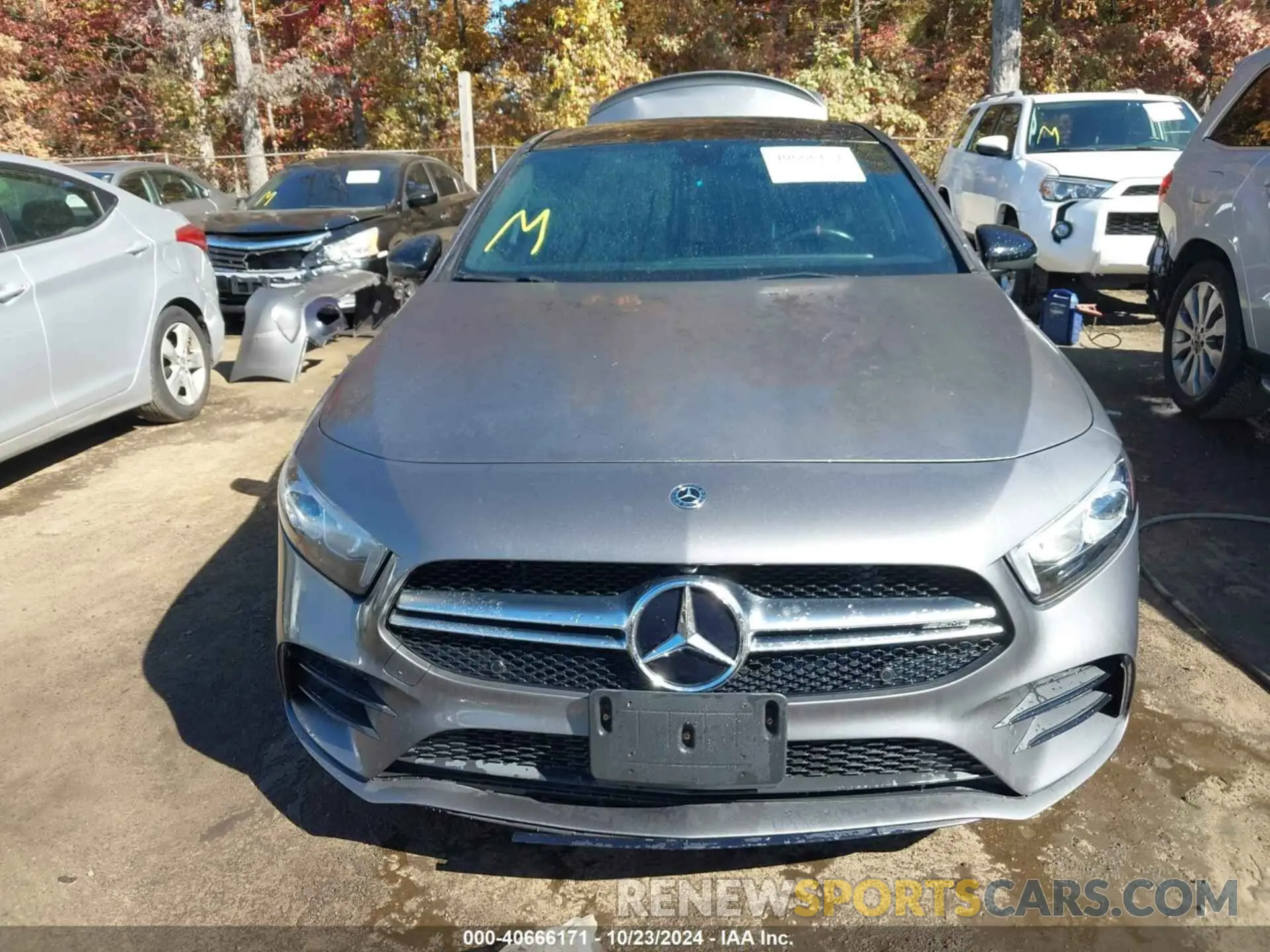13 Photograph of a damaged car W1K3G5BB1LJ231255 MERCEDES-BENZ AMG A 35 2020