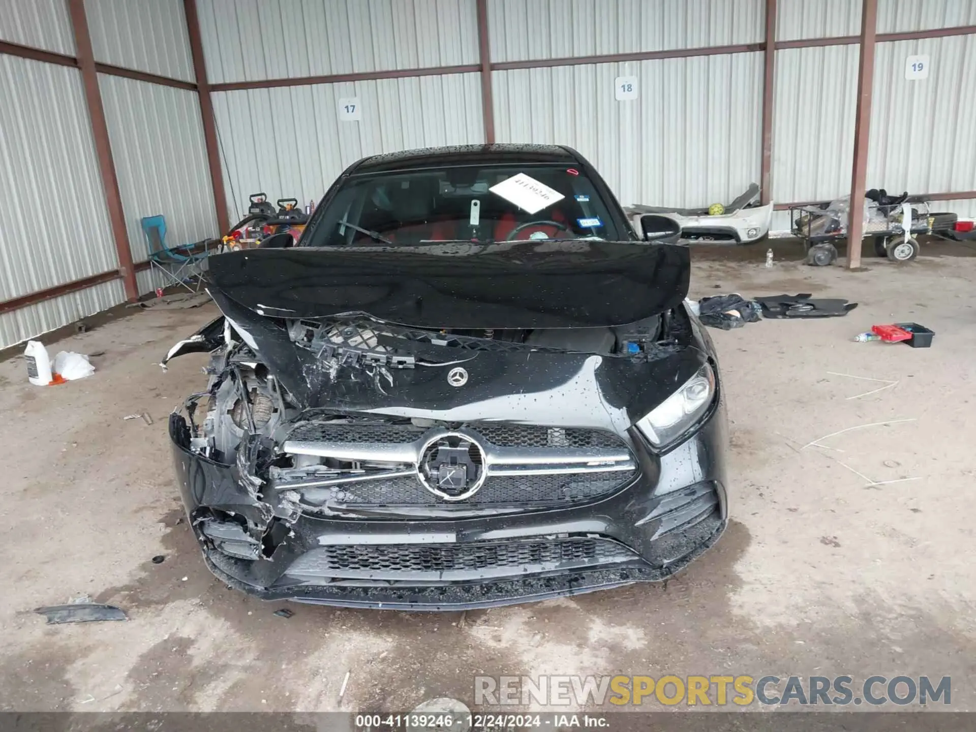 13 Photograph of a damaged car W1K3G5BB5MJ281061 MERCEDES-BENZ AMG A 35 2021