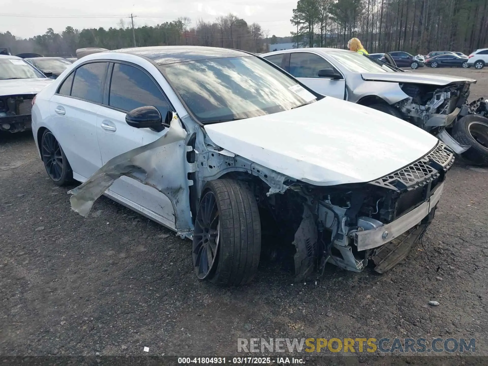 1 Фотография поврежденного автомобиля W1K3G5BB6MJ307912 MERCEDES-BENZ AMG A 35 2021