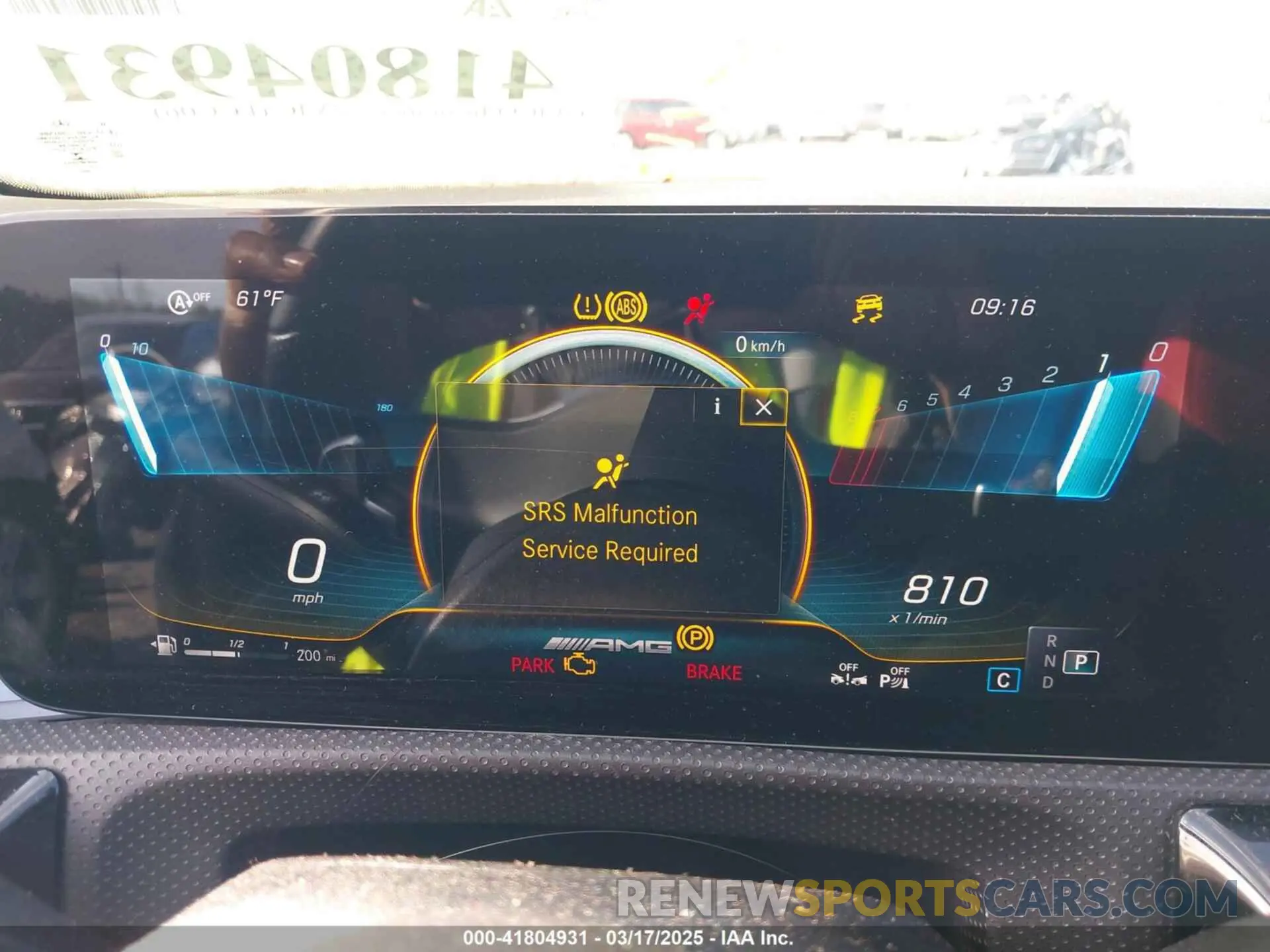 7 Фотография поврежденного автомобиля W1K3G5BB6MJ307912 MERCEDES-BENZ AMG A 35 2021
