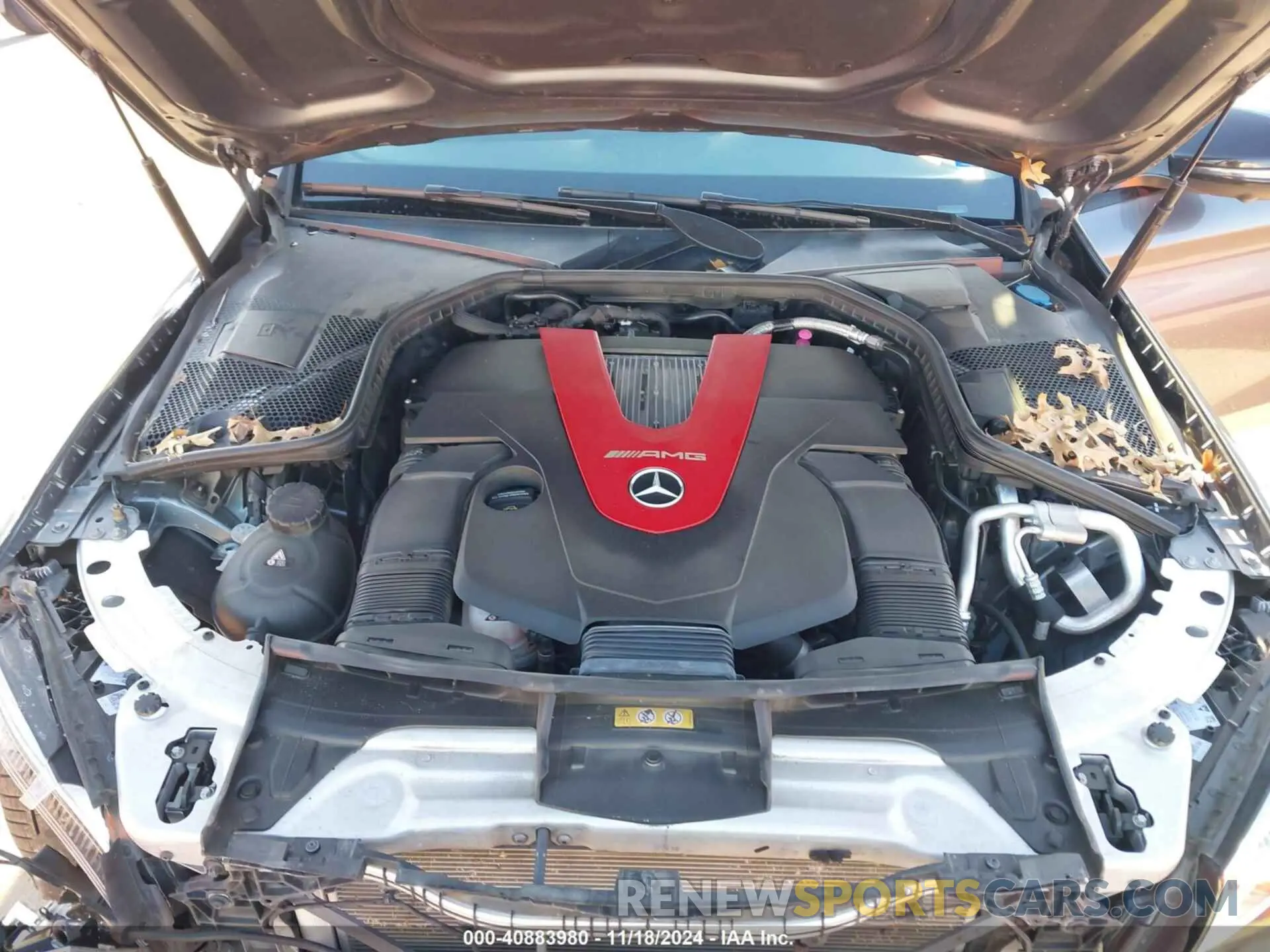 10 Photograph of a damaged car 55SWF6EB9KU291073 MERCEDES-BENZ AMG C 43 2019