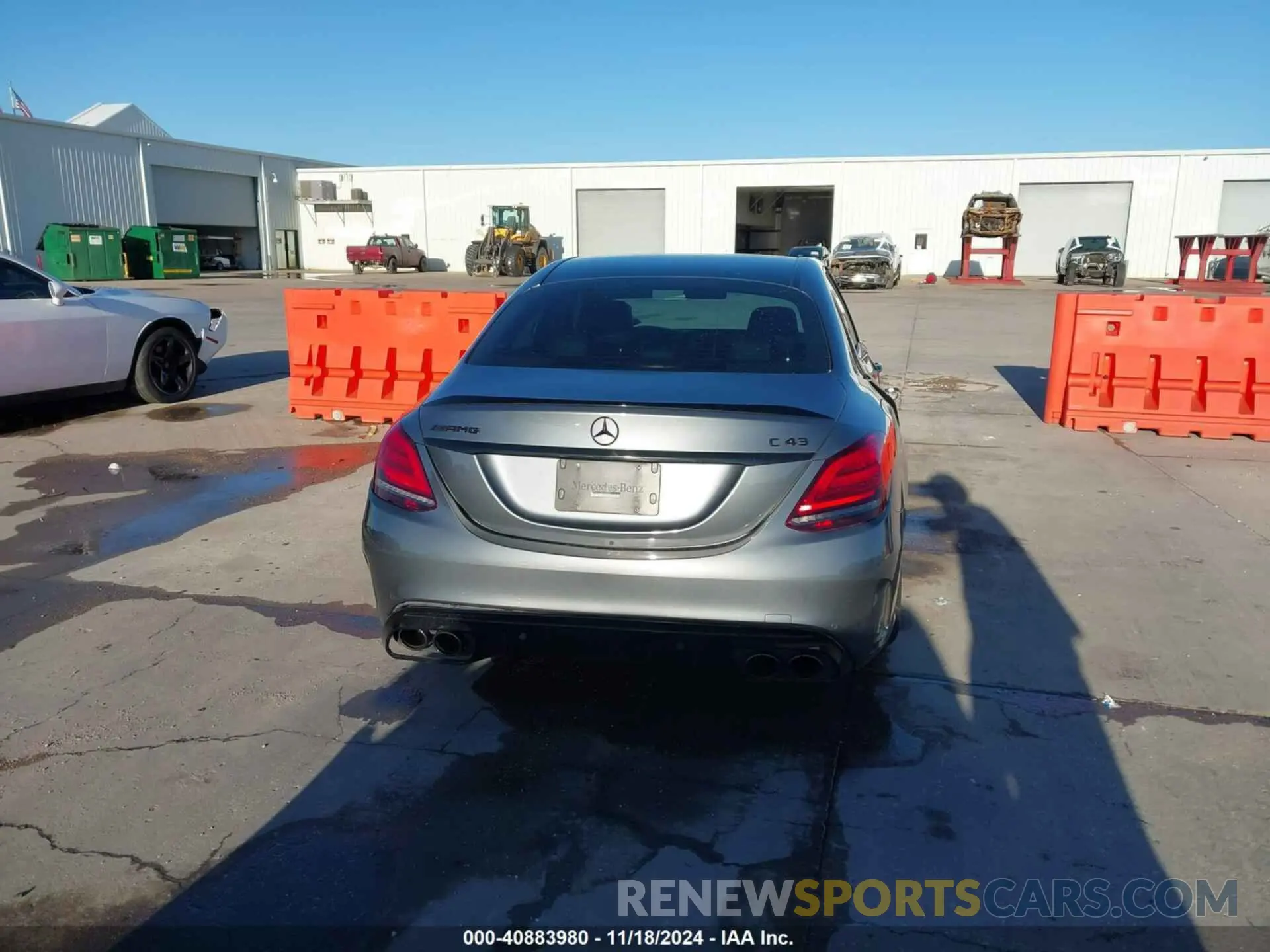 16 Photograph of a damaged car 55SWF6EB9KU291073 MERCEDES-BENZ AMG C 43 2019
