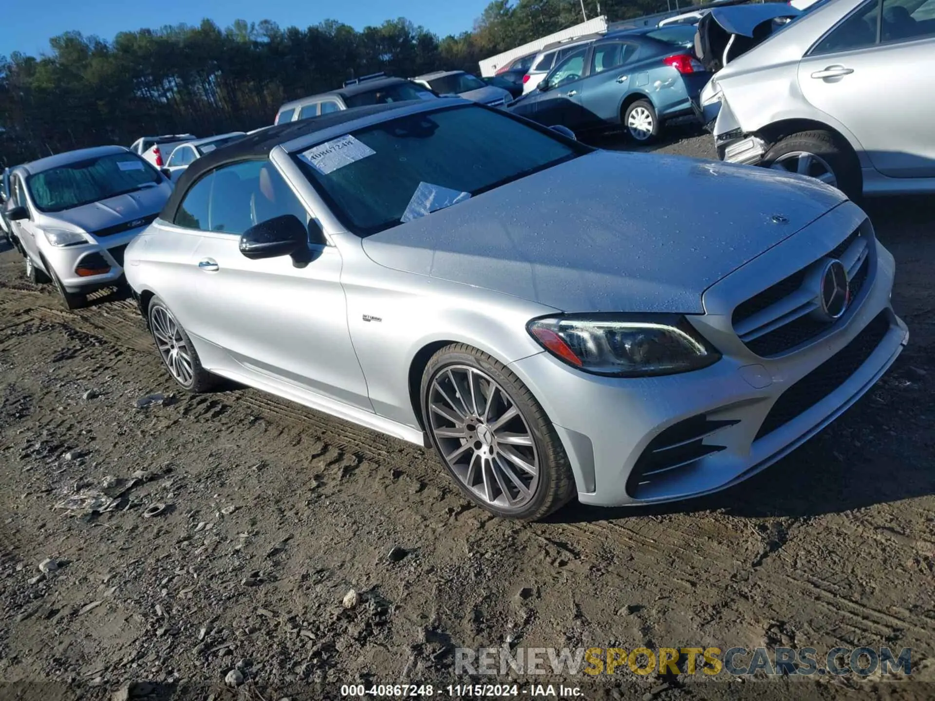 1 Photograph of a damaged car WDDWK6EB5KF799636 MERCEDES-BENZ AMG C 43 2019